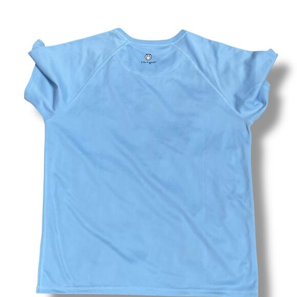 Life is Good Womens Large Tech T Shirt Top Activewear Breathe Athleisure Tee - Picture 5 of 12